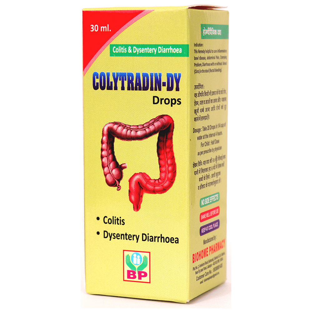 Biohome Colytradin-Dy Drop bottle of 30 ml Drop