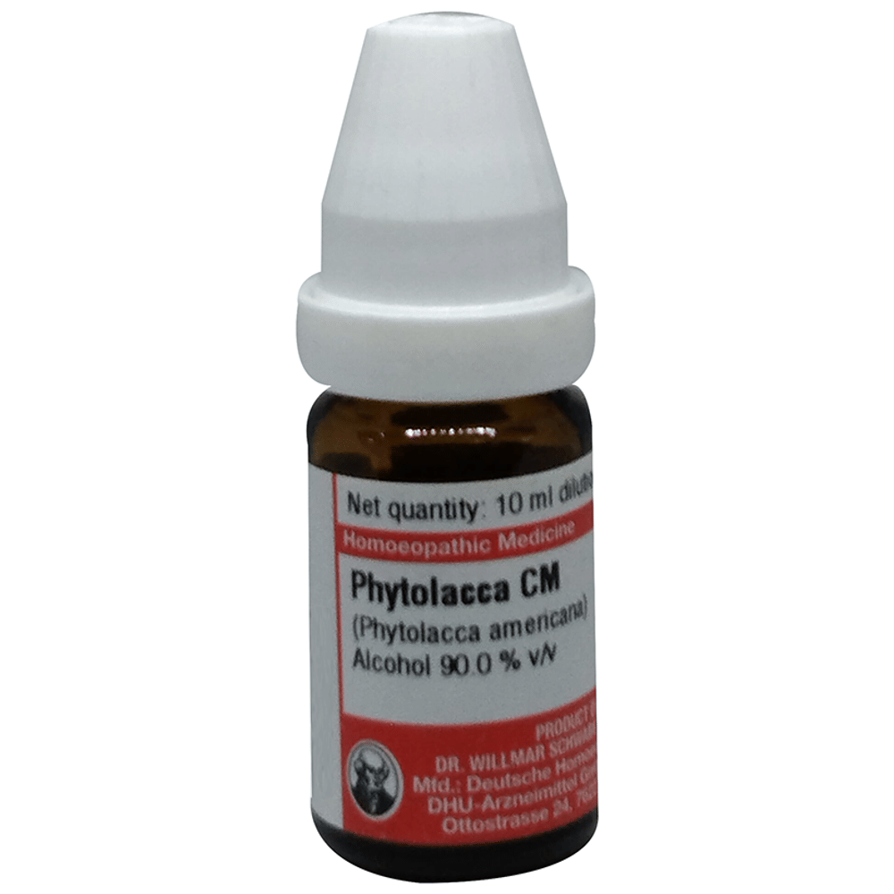 Dr Willmar Schwabe Germany Phytolacca Dilution CM bottle of 10 ml Dilution