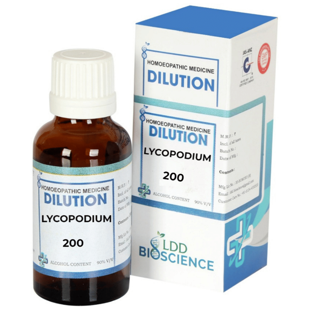 LDD Bioscience Lycopodium Dilution 200 bottle of 30 ml Dilution