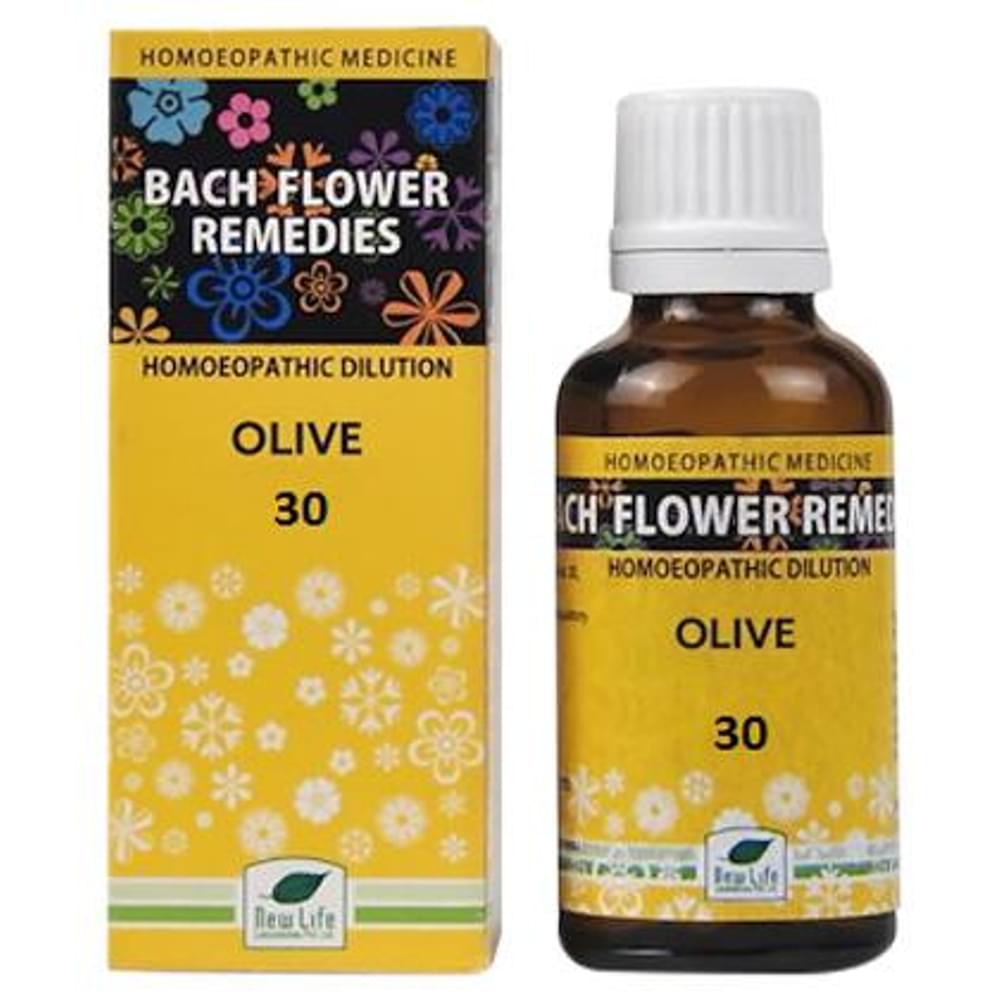 New Life Bach Flower Olive 30 bottle of 30 ml Dilution