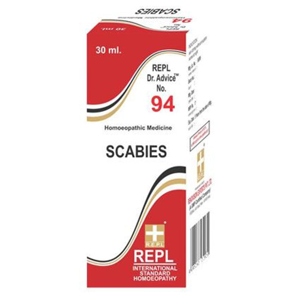 REPL Dr. Advice No.94 Scabies Drop bottle of 30 ml Drop REPL Dr. Advice No.94 Scabies Drop bottle of 30 ml Drop