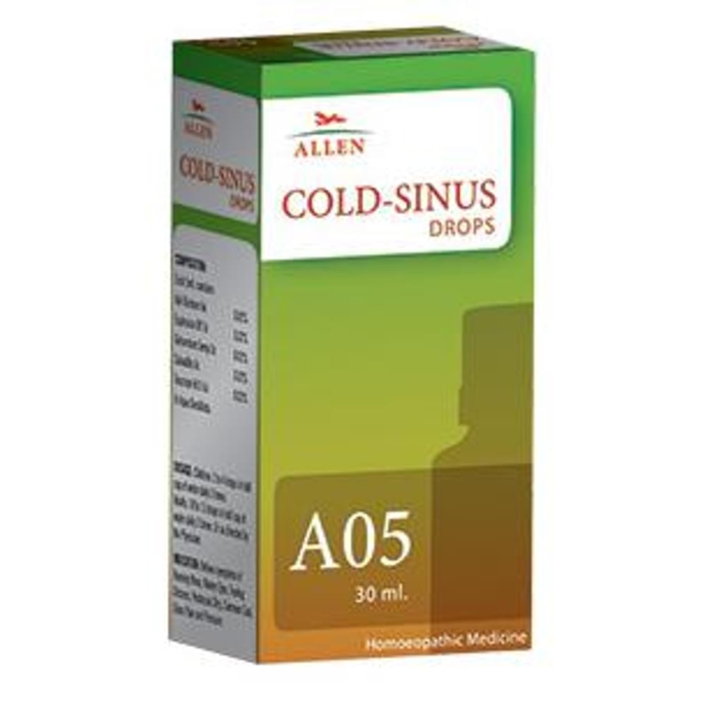 Allen A05 Cold-Sinus Drop bottle of 30 ml Drop