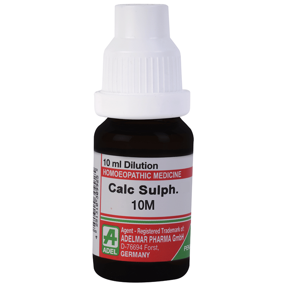 ADEL Calc Sulph. Dilution 10M bottle of 10 ml Dilution ADEL Calc Sulph. Dilution 10M bottle of 10 ml Dilution