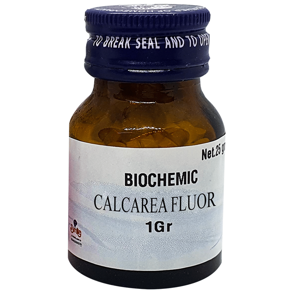 Similia Calcarea Fluor Biochemic Tablet 6X bottle of 25 gm Biochemic Tablet Similia Calcarea Fluor Biochemic Tablet 6X bottle of 25 gm Biochemic Tablet