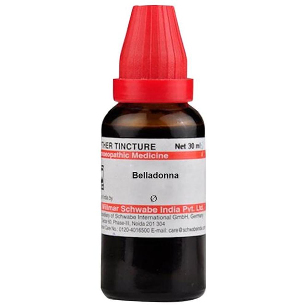 Dr Willmar Schwabe India Belladonna Mother Tincture Q bottle of 30 ml Mother Tincture