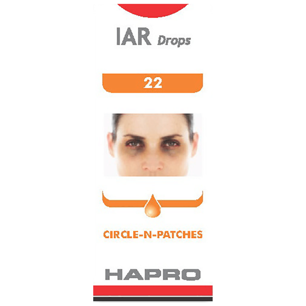 Hapro IAR Drop No. 22 (Circle-N-Patches) bottle of 30 ml Drop