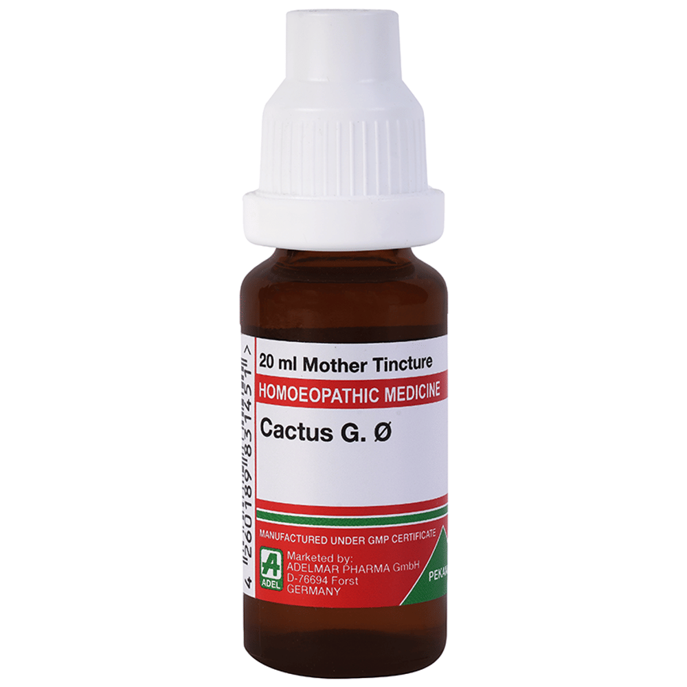 ADEL Cactus G. Mother Tincture Q bottle of 20 ml Mother Tincture
