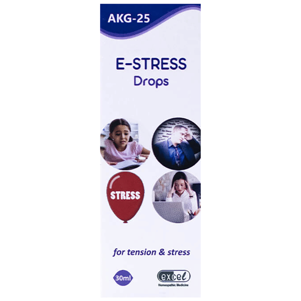 Excel AKG 25 E-Stress Drop bottle of 30 ml Drop
