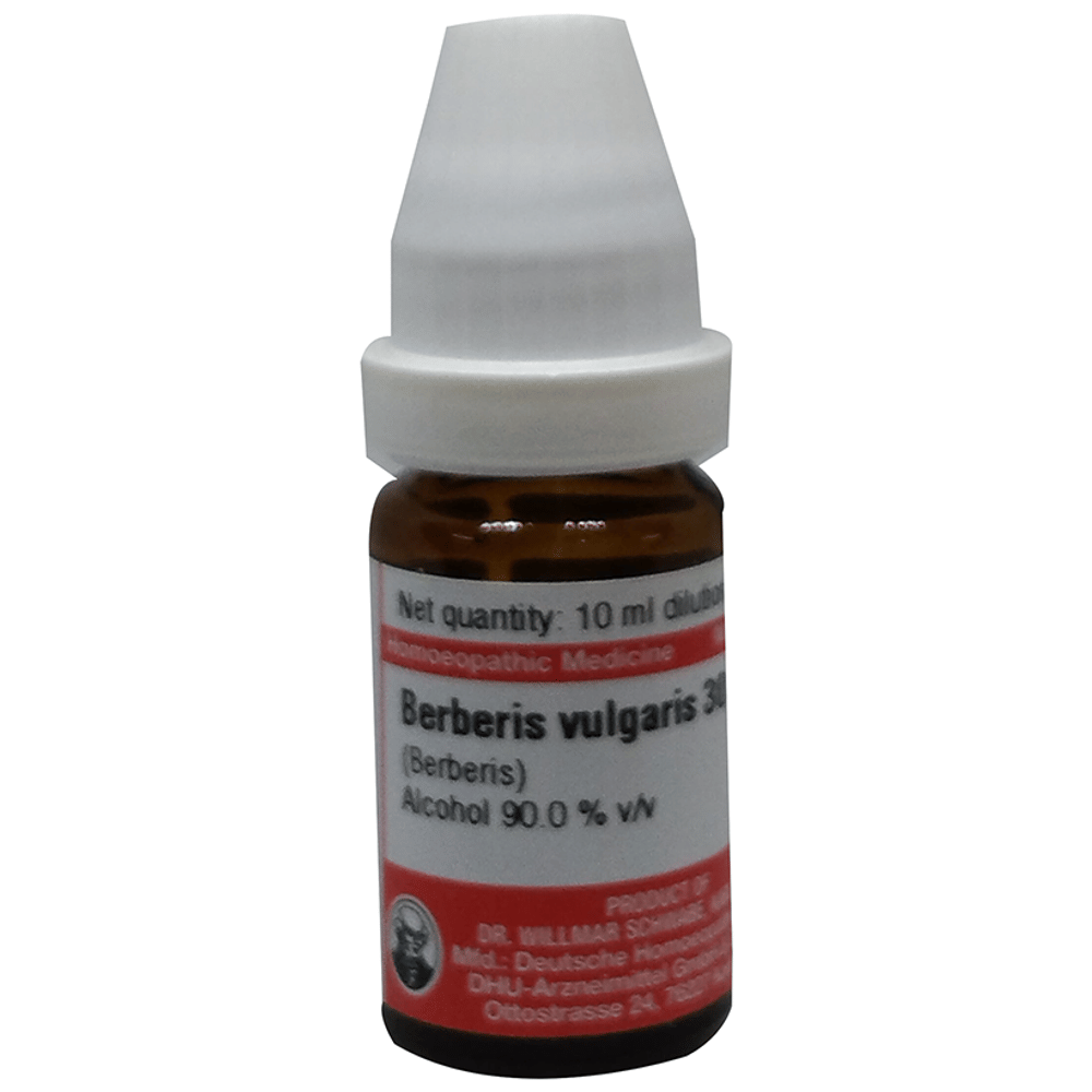 Dr Willmar Schwabe Germany Berberis Vulgaris (Berberis) Dilution 30 bottle of 10 ml Dilution