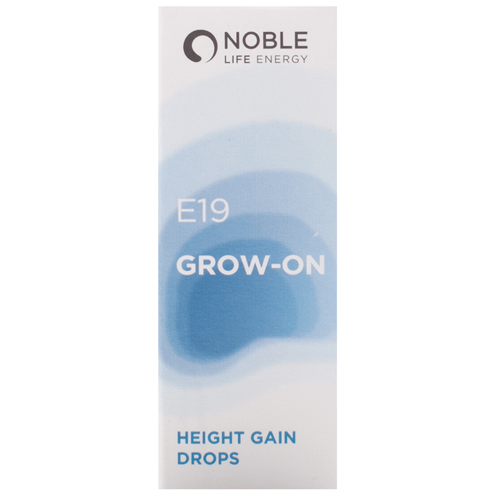 Noble Life Energy E19 Grow-On Height Gain Drop bottle of 30 ml Drop