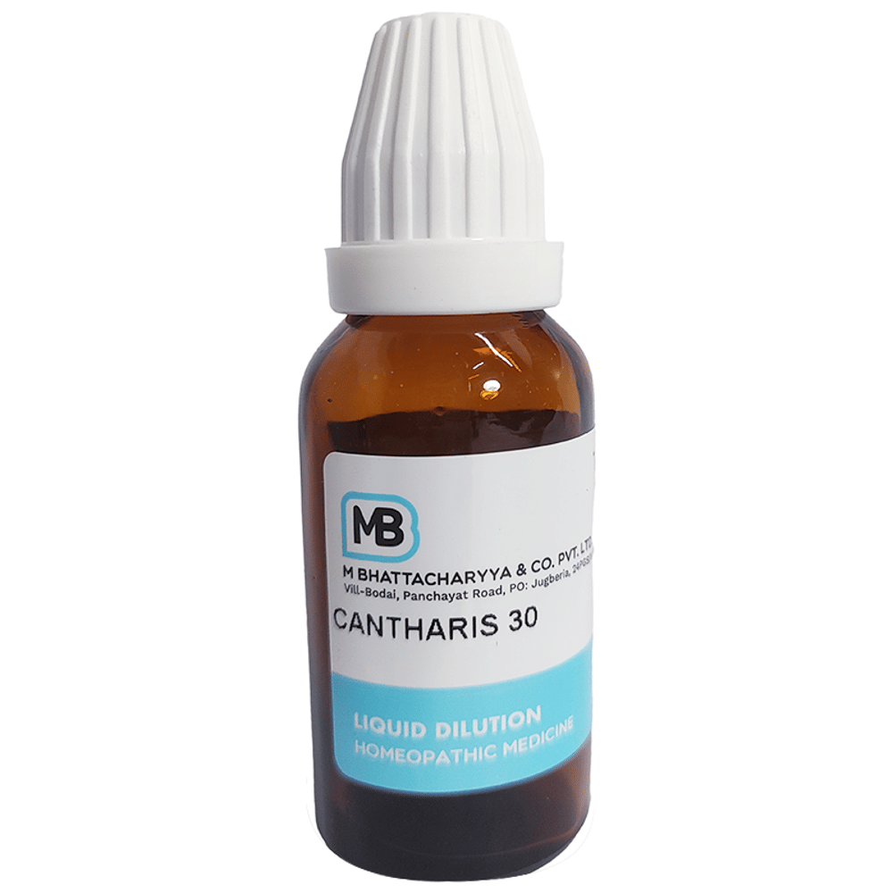 MB Cantharis Dilution 30 bottle of 30 ml Dilution MB Cantharis Dilution 30 bottle of 30 ml Dilution