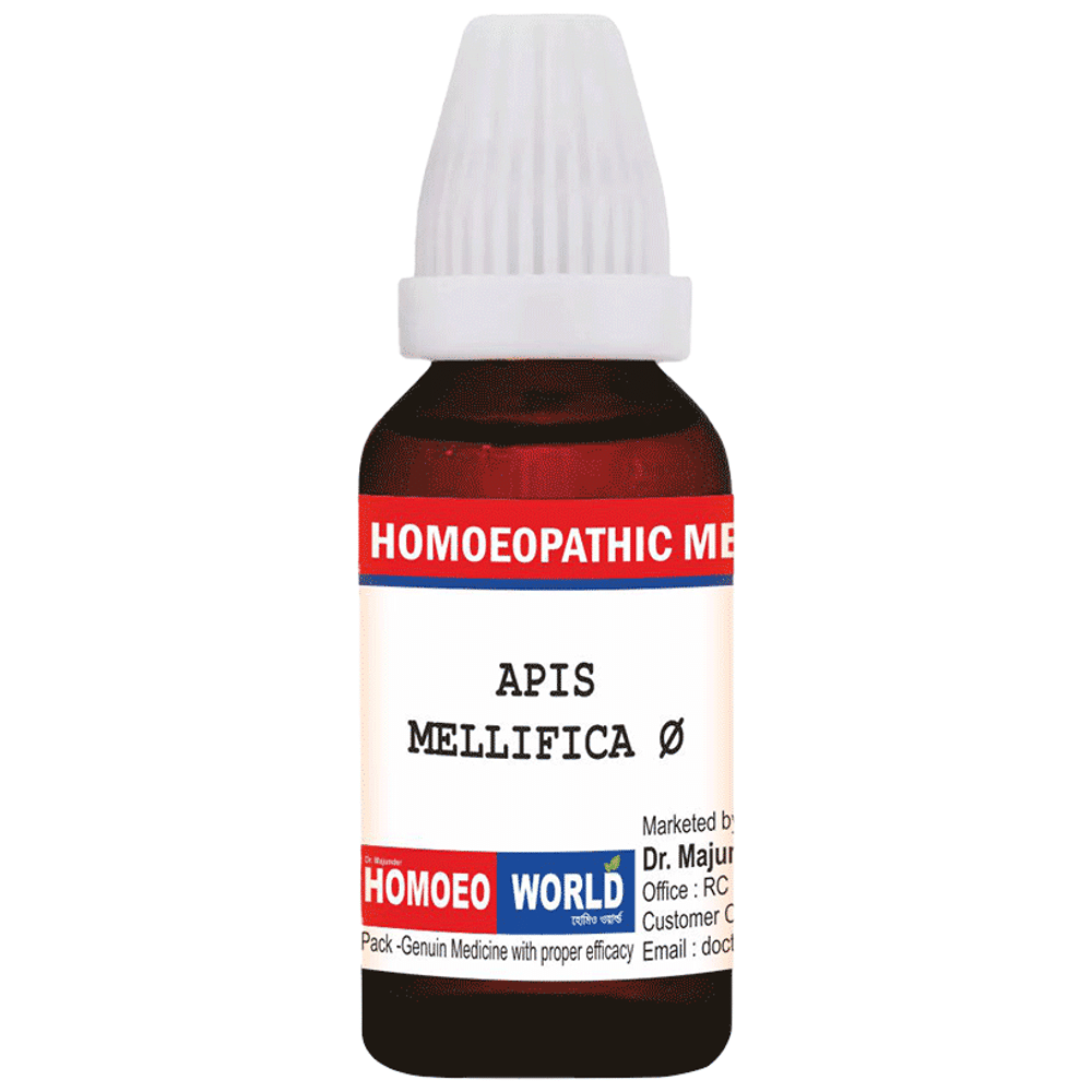 Dr. Majumder Homeo World Apis Mellifica Q Mother Tincher Mo(30ml Each) combo pack of 6 bottles