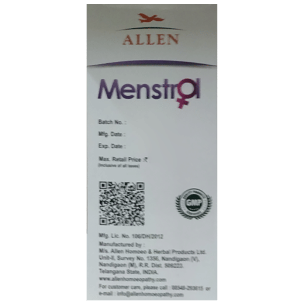 Allen Menstrol Leucorrhoea Tonic box of 500 ml Tonic Allen Menstrol Leucorrhoea Tonic box of 500 ml Tonic