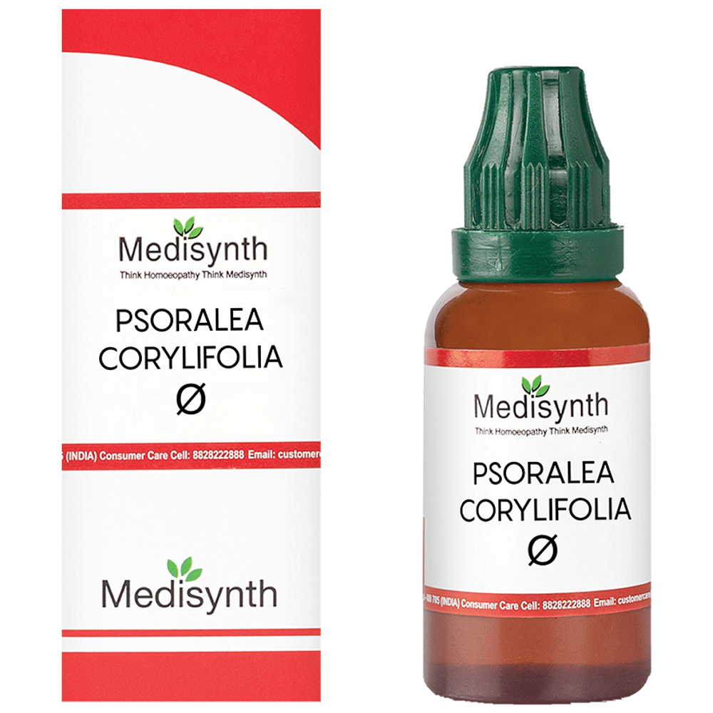 Medisynth Psoralea Corylifolia Q bottle of 30 ml Mother Tincture