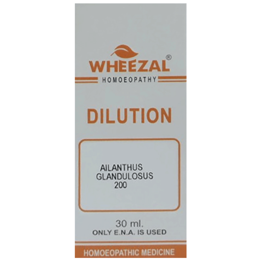 Wheezal Ailanthus G. Dilution 200 bottle of 30 ml Dilution