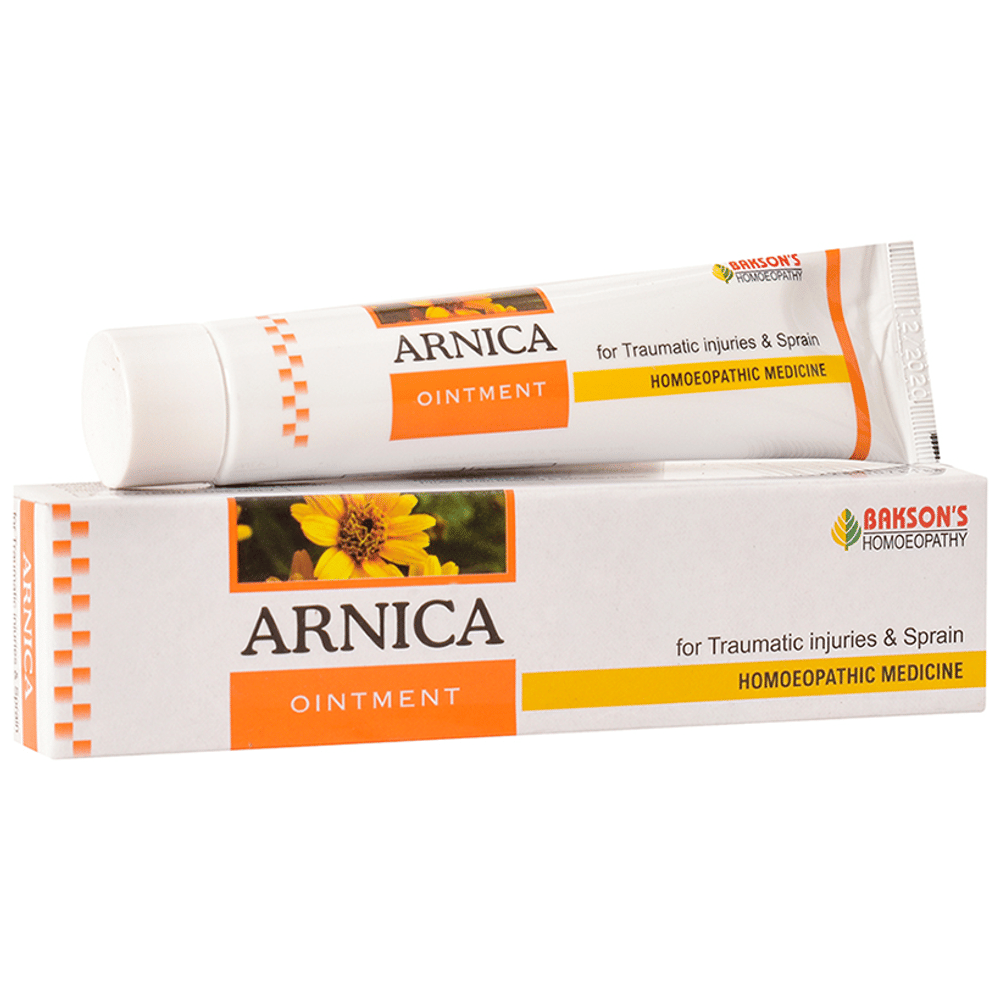 Bakson's Homeopathy Arnica Ointment tube of 25 gm Ointment