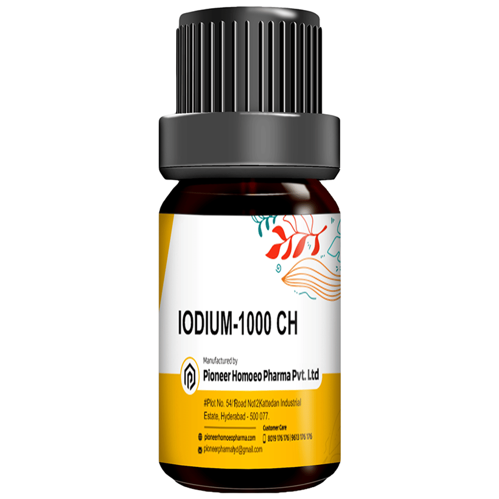 Pioneer Pharma Iodium Globules Pellets Multidose Pills 1000 CH bottle of 150 tablets Pioneer Pharma Iodium Globules Pellets Multidose Pills 1000 CH bottle of 150 tablets