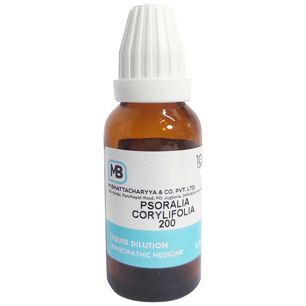 MB Psoralea Corylifolia Dilution 200 bottle of 30 ml Dilution MB Psoralea Corylifolia Dilution 200 bottle of 30 ml Dilution