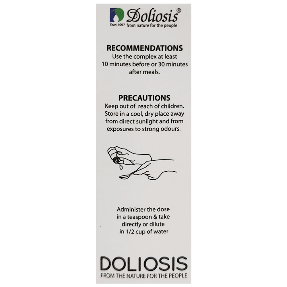 Doliosis D75 Dwarfodol Liquid Complex bottle of 30 ml Drop