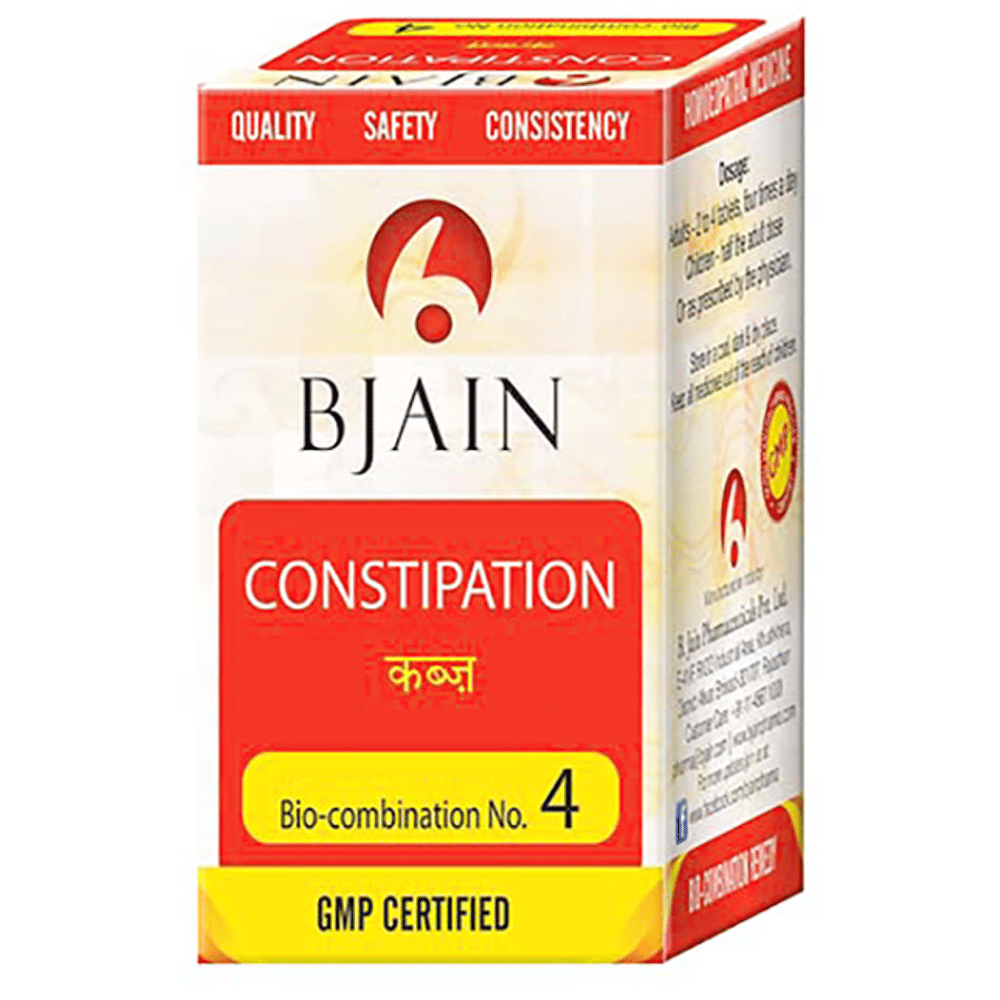 Bjain Bio-Combination No. 4 Tablet bottle of 450 gm Biocombination Tablet Bjain Bio-Combination No. 4 Tablet bottle of 450 gm Biocombination Tablet