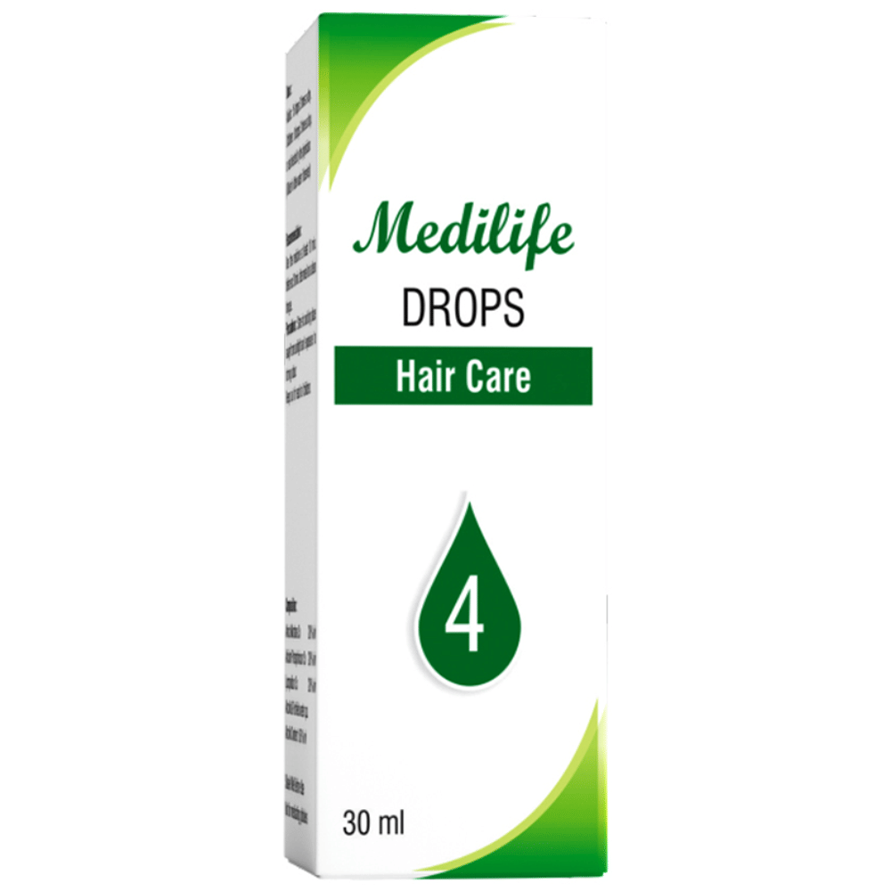 Medilife No 4 Hair Care Drop (30ml Each) box of 1 Bottle