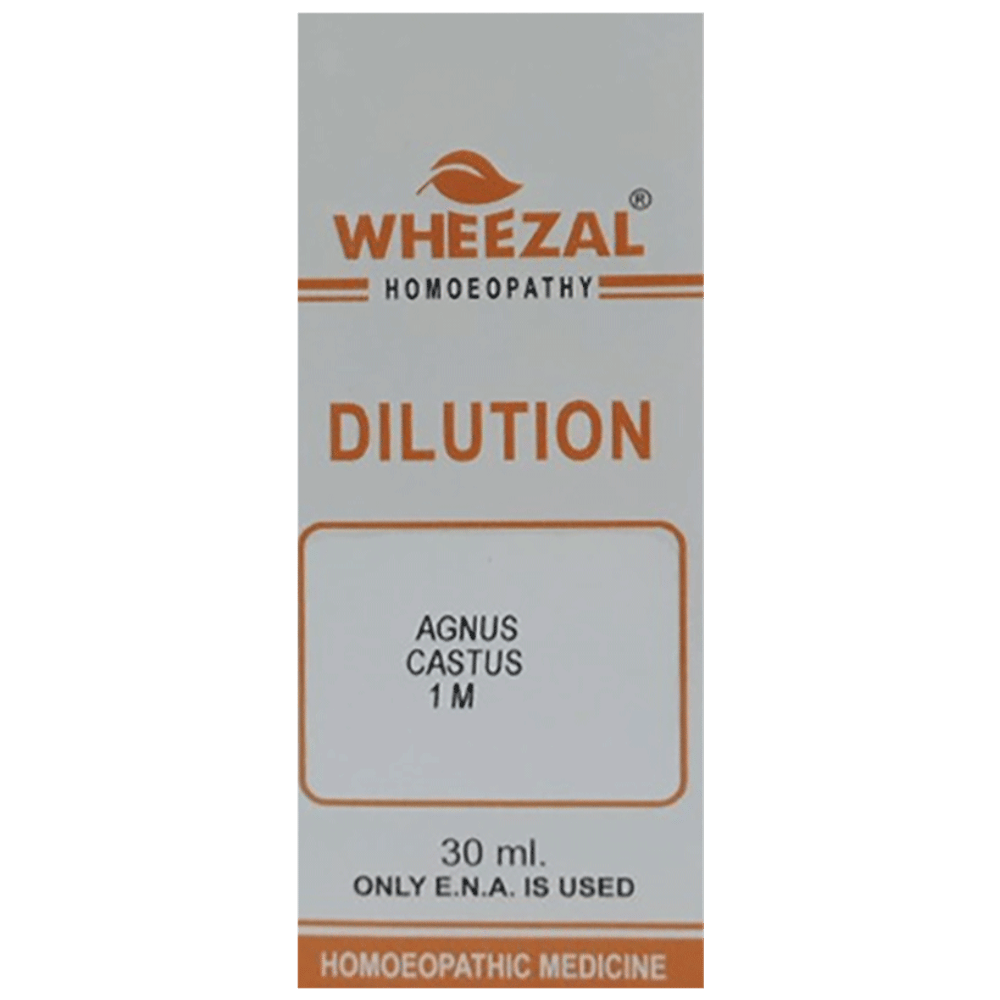Wheezal Agnus Castus Dilution 1M bottle of 30 ml Dilution
