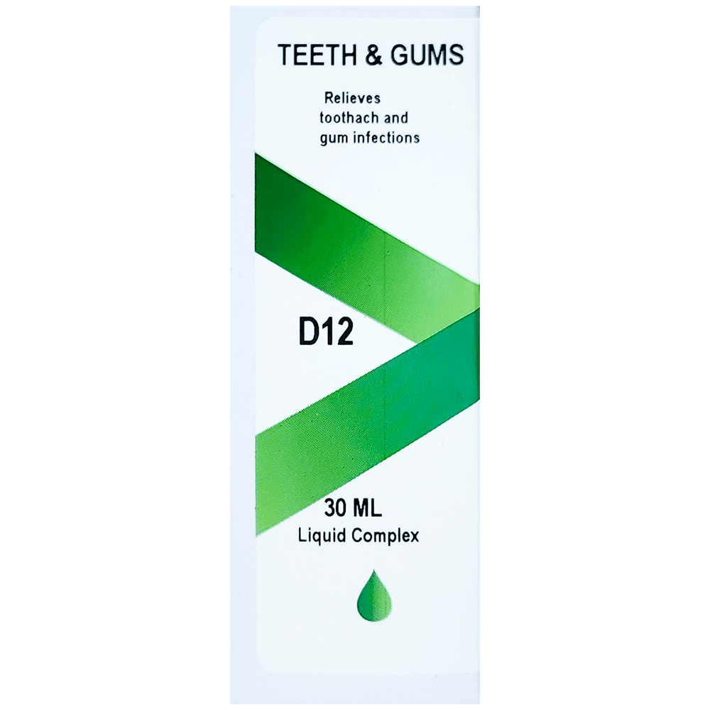 Doliosis D12 Teeth & Gums Liquid Complex bottle of 30 ml Drop