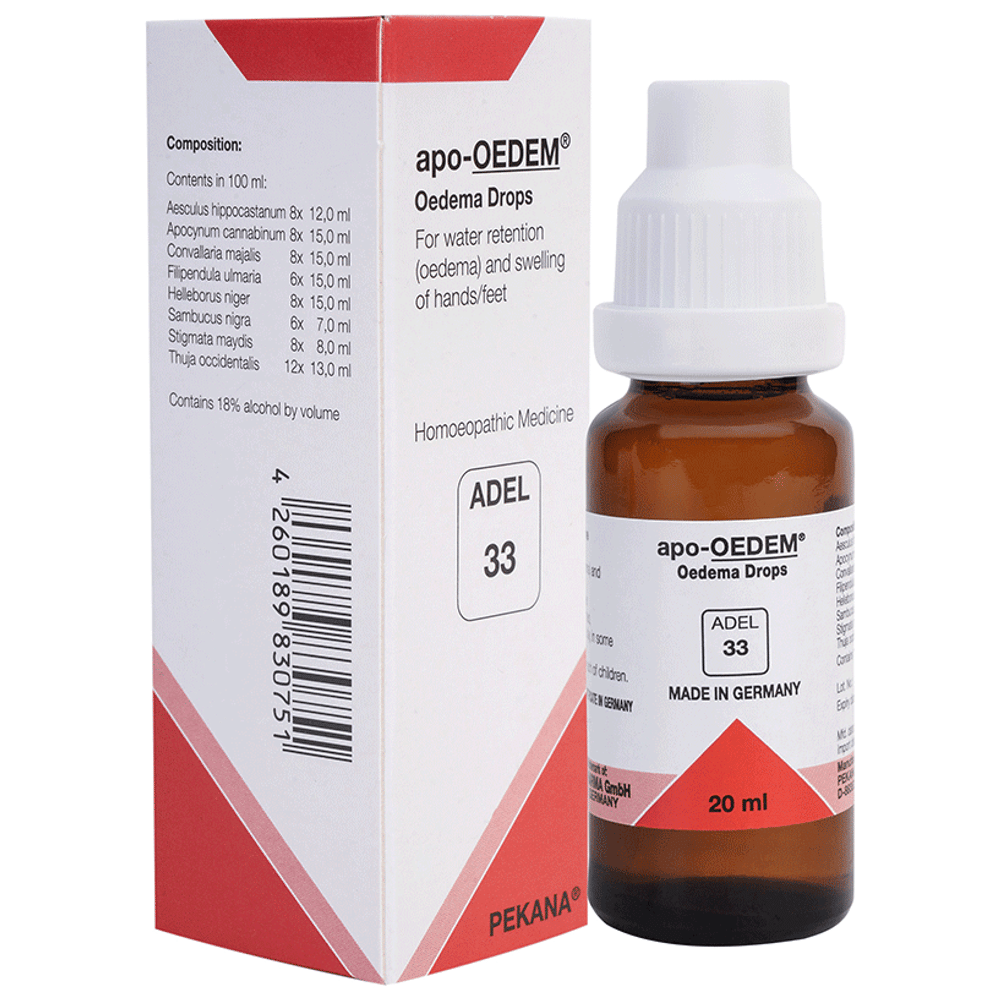 ADEL 33 Apo-Oedem Drop bottle of 20 ml Drop ADEL 33 Apo-Oedem Drop bottle of 20 ml Drop