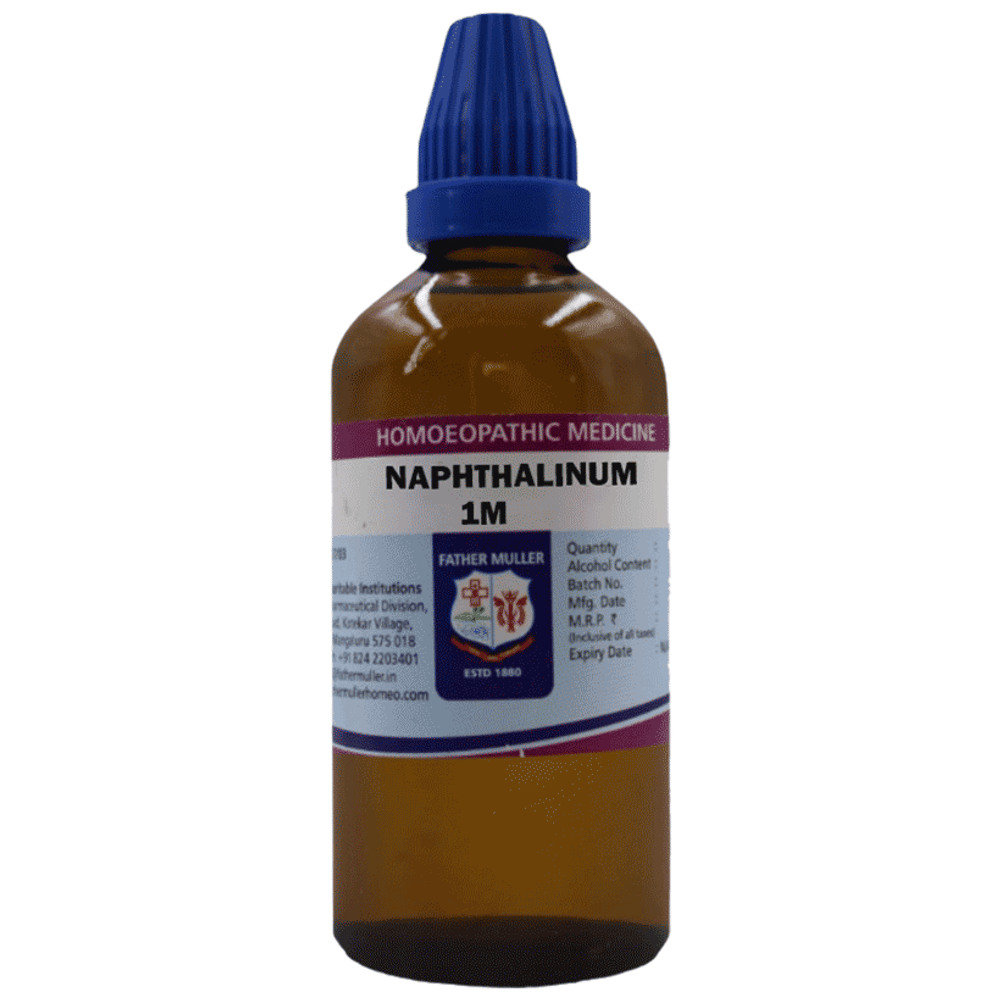 Father Muller Napthalinum  Drop 1M bottle of 100 ml Drop