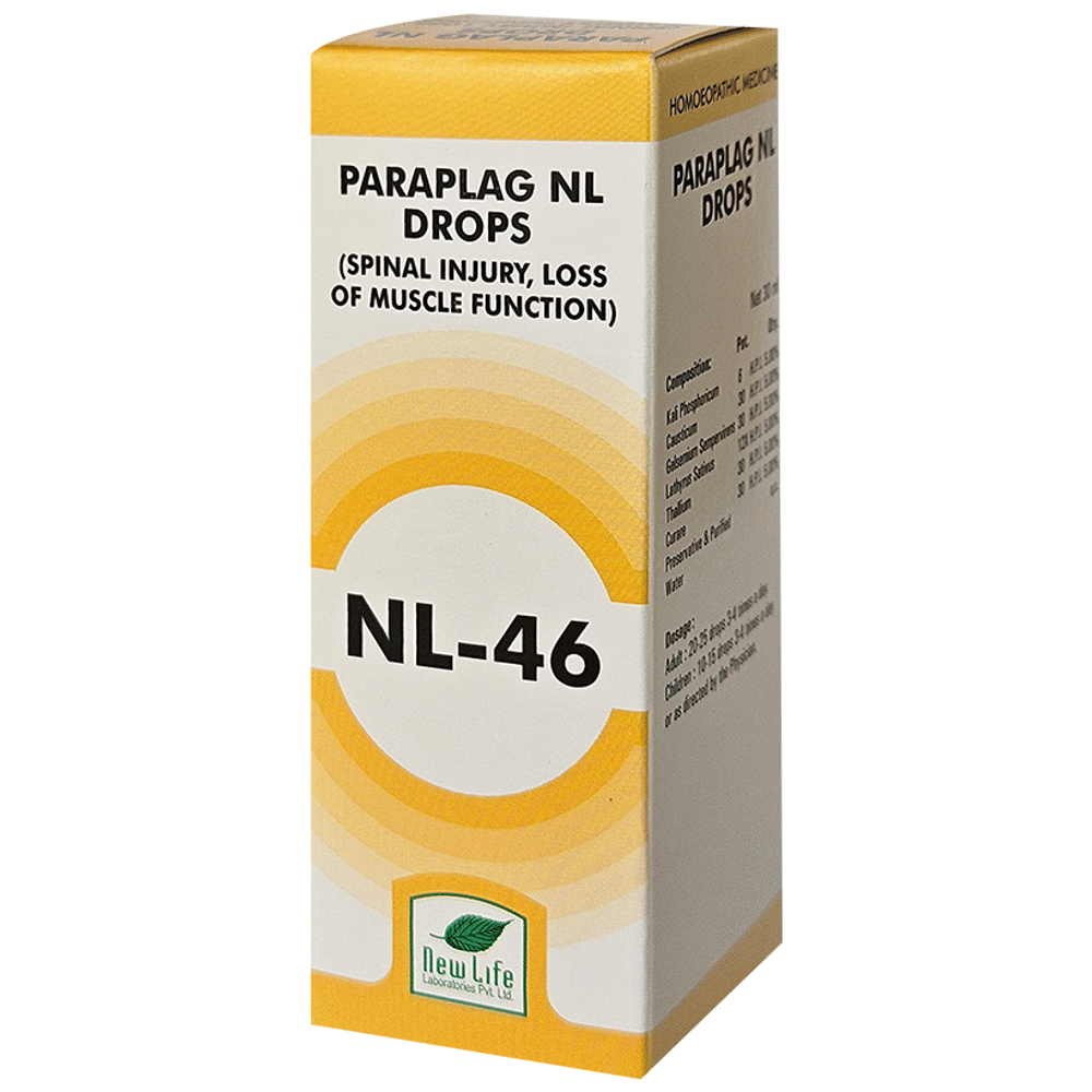 Dr Boricke NL 46 Paraplag NL Drops bottle of 30 ml Oral Drops
