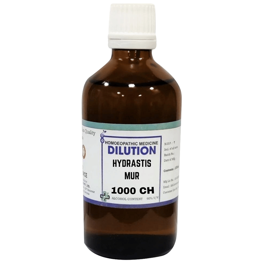 LDD Bioscience Hydrastis Mur Dilution 1000 CH bottle of 100 ml Dilution