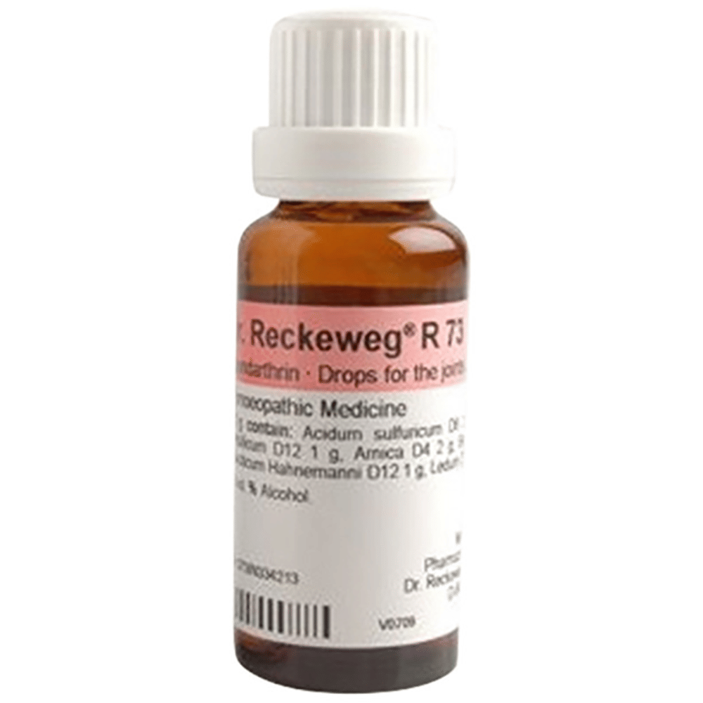 Dr. Reckeweg R73 Joint Pain Drop | Bone, Joint & Muscle Care bottle of 22 ml Drop
