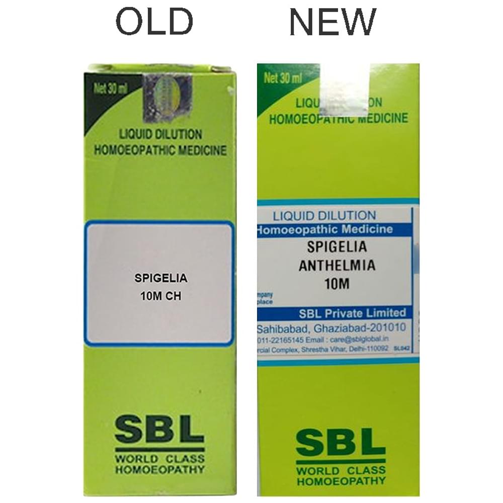 SBL Spigelia Anthelmia Dilution 10M CH bottle of 30 ml Dilution