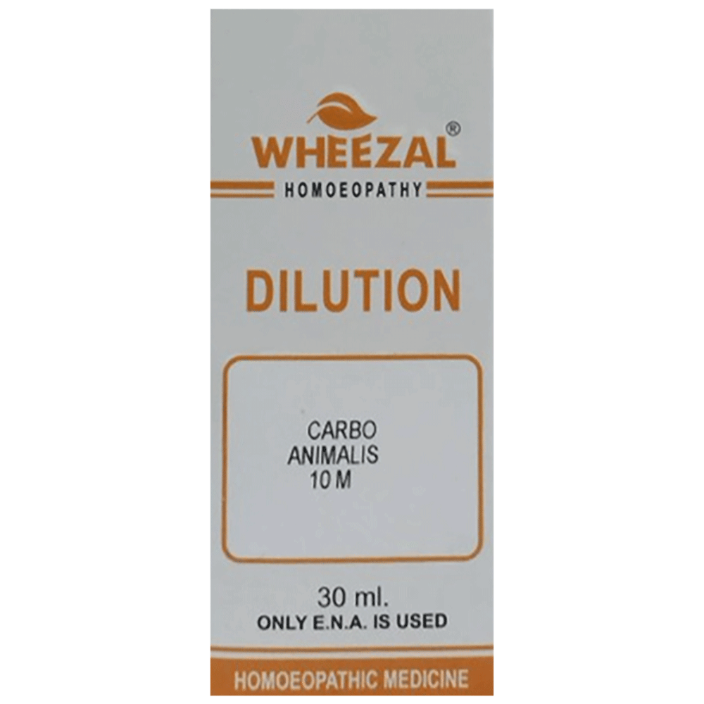 Wheezal Carbo Animalis Dilution 10M bottle of 30 ml Dilution