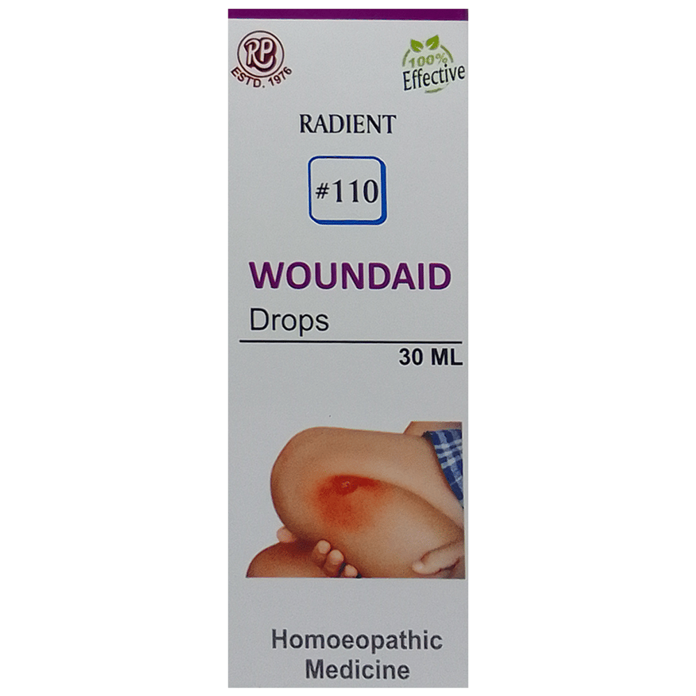 Radient #110 Woundaid Drops bottle of 30 ml Oral Drops