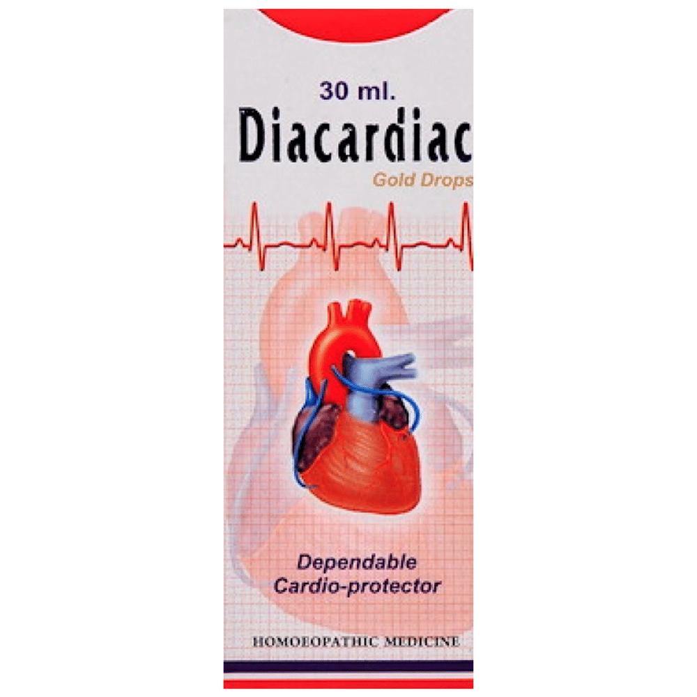 Bhargava Diacardiac Gold Drop bottle of 30 ml Drop