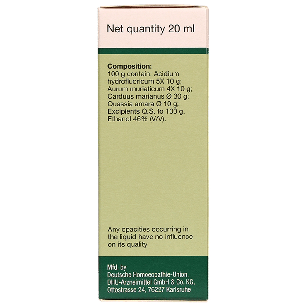 Dr Willmar Schwabe Germany Carduus Marianus Pentarkan Ptk 23 Drop bottle of 20 ml Drop