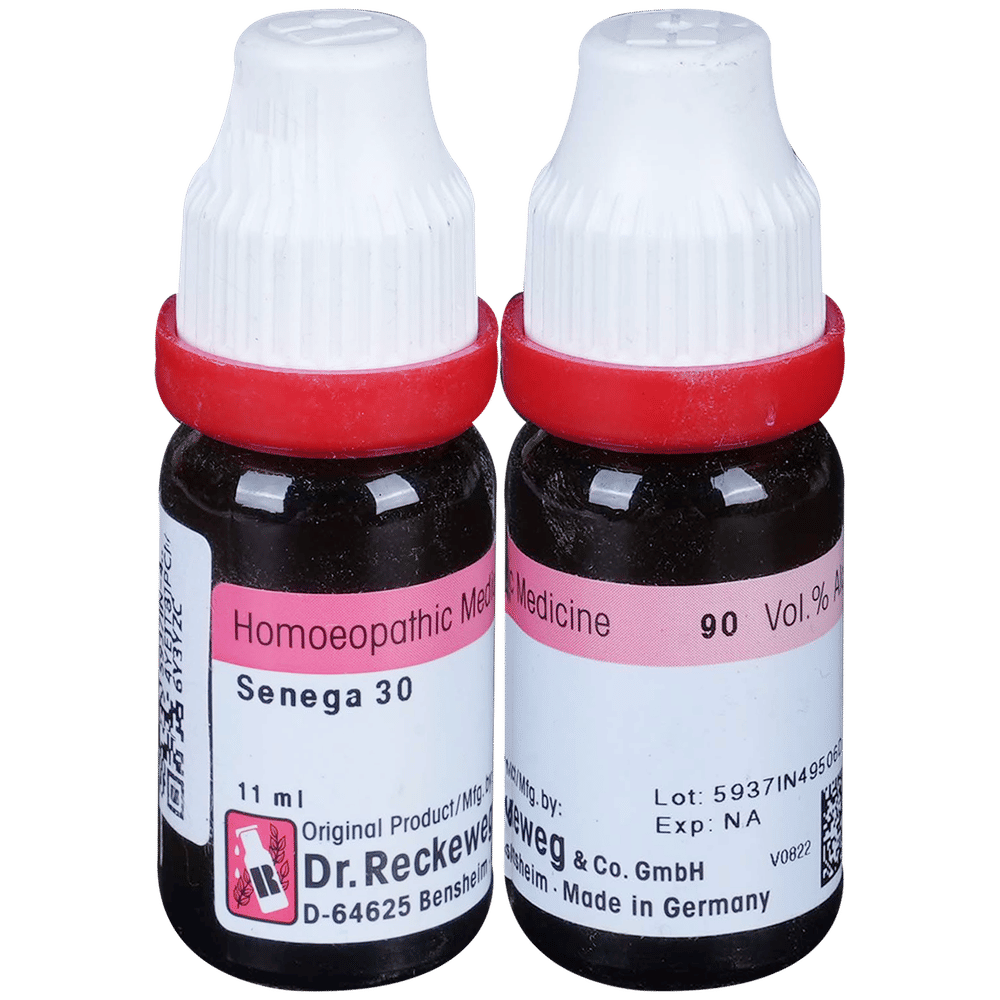 Dr. Reckeweg Senega Dilution 30 CH bottle of 11 ml Dilution