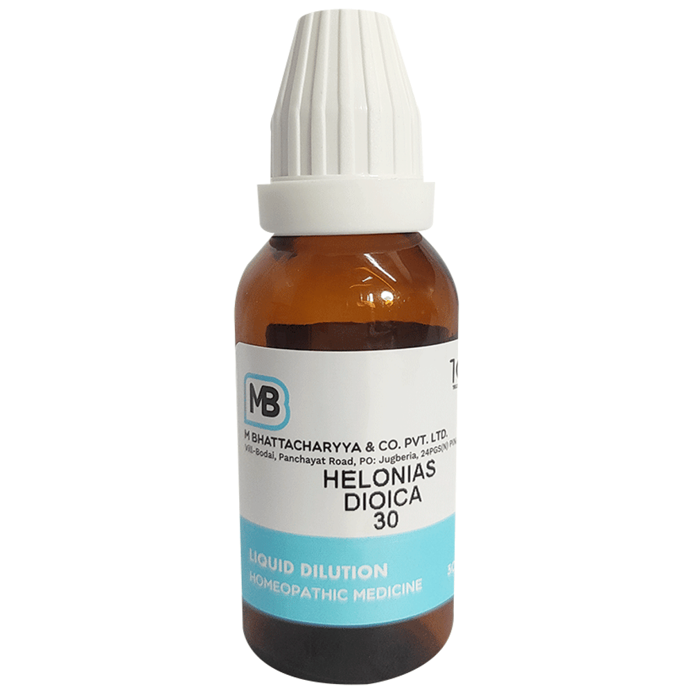 MB Helonias Dioica Dilution 30 bottle of 30 ml Dilution MB Helonias Dioica Dilution 30 bottle of 30 ml Dilution