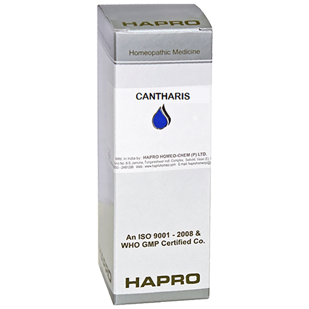 Hapro Cantharis Dilution 30 bottle of 100 ml Dilution
