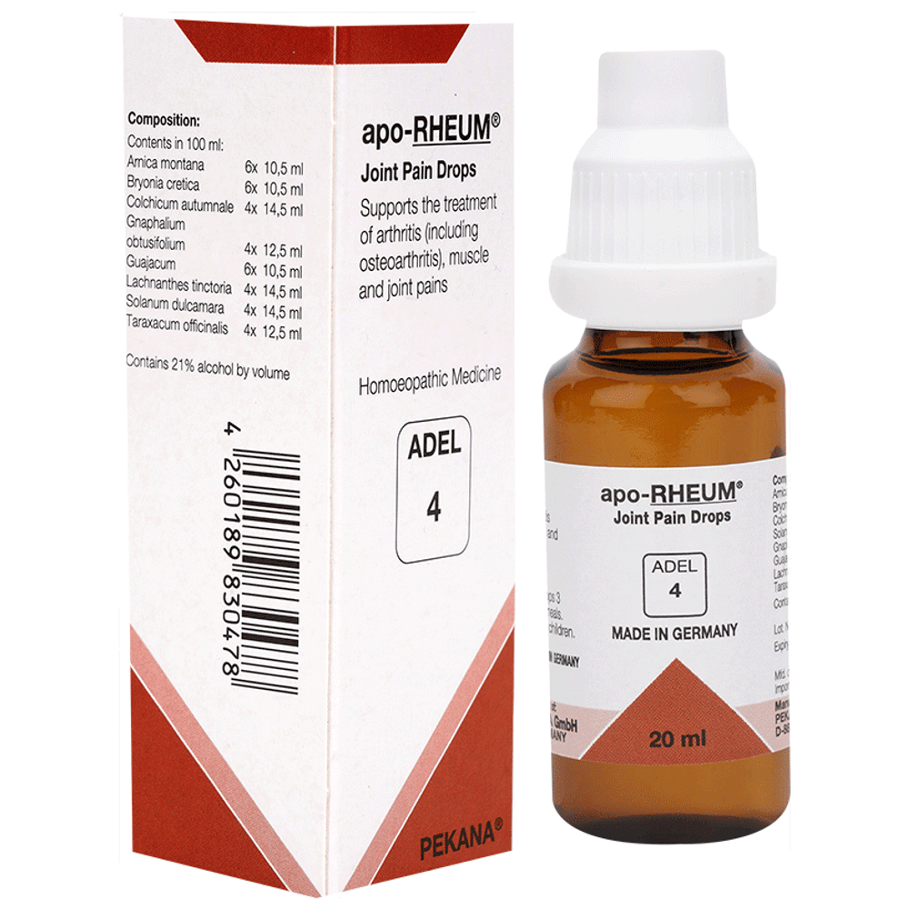 ADEL 4 Apo-Rheum Drop bottle of 20 ml Drop ADEL 4 Apo-Rheum Drop bottle of 20 ml Drop