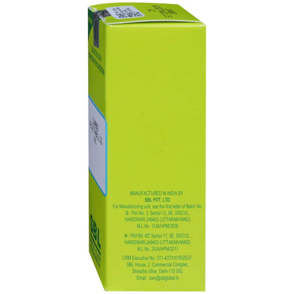 SBL Carbo Vegetabilis Dilution 6 CH bottle of 30 ml Dilution