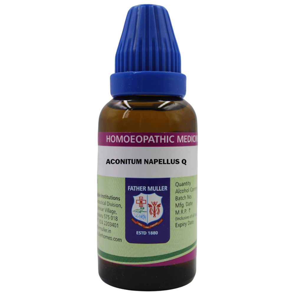 Father Muller  Aconitum Napellus Drop Q bottle of 30 ml Drop