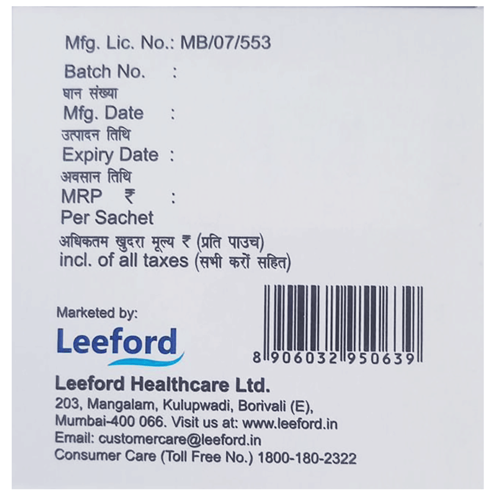 Calcijoint D3 Granules Sugar Free sachet of 1 gm Granules