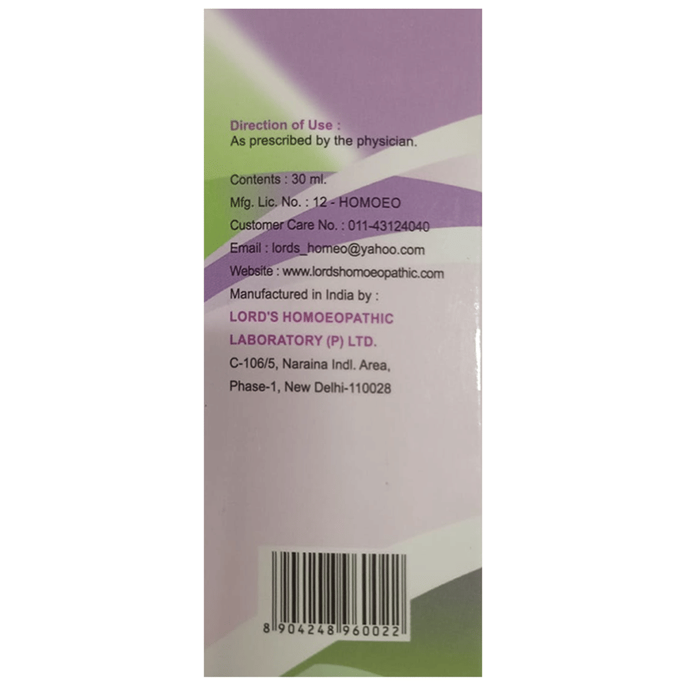 Lord's Lycopodium Dilution 200 bottle of 30 ml Dilution Lord's Lycopodium Dilution 200 bottle of 30 ml Dilution