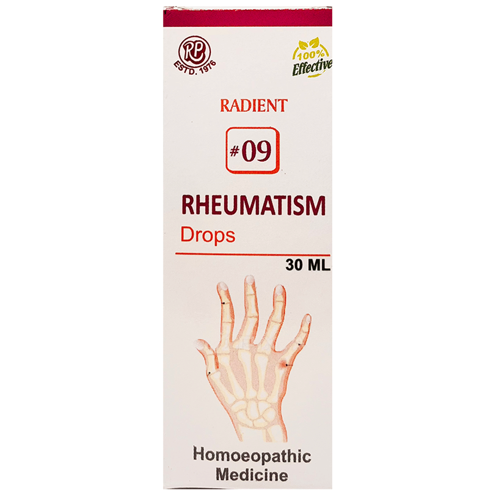 Radient #09 Rheumatism Drops bottle of 30 ml Oral Drops