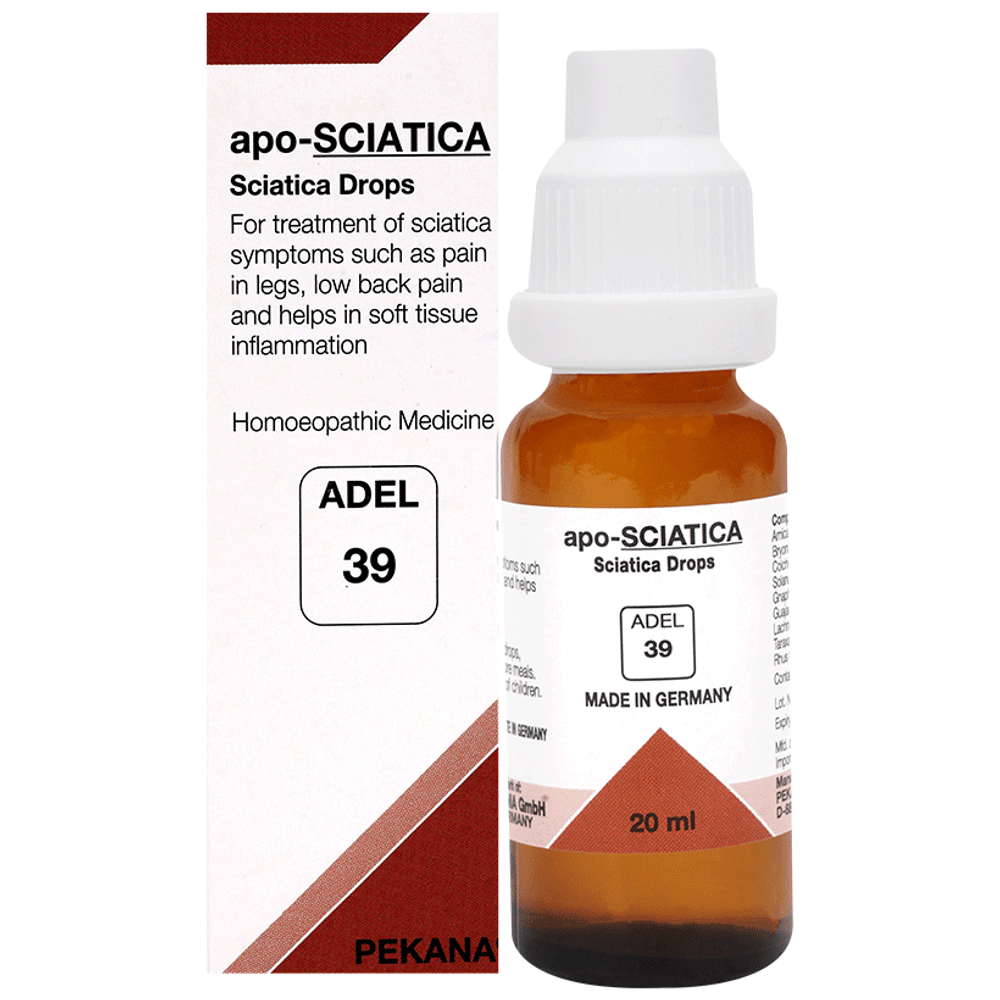 ADEL 39 Apo-Sciatica Drop bottle of 20 ml Drop