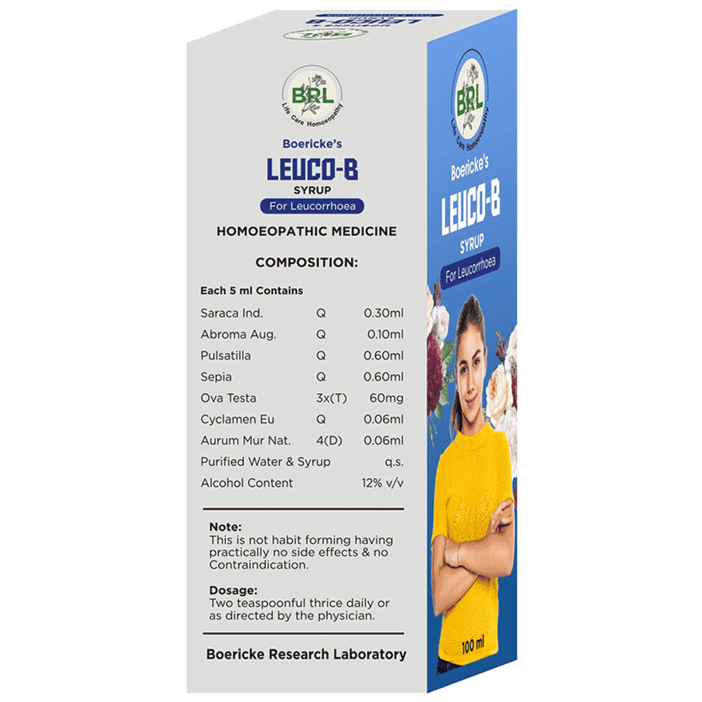 BRL Leuco-B Syrup bottle of 100 ml Syrup