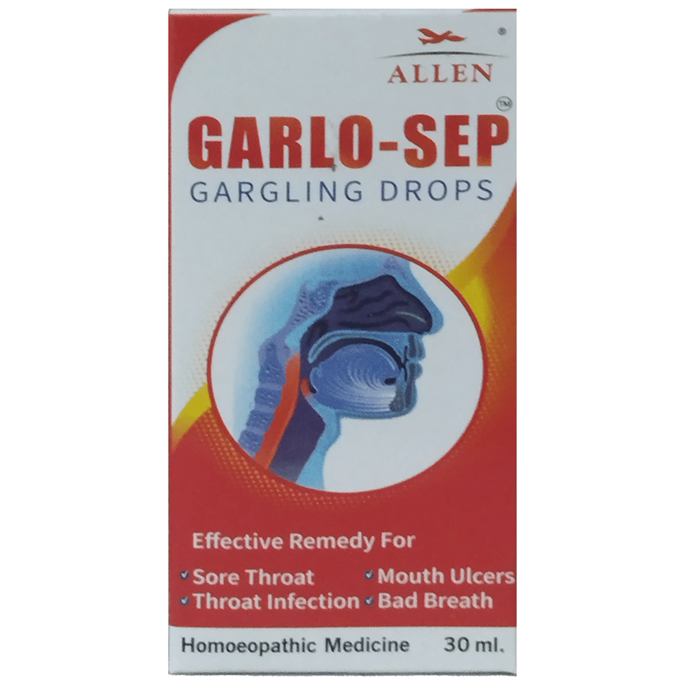 Allen Garlo-Sep Gargling Drop bottle of 30 ml Drop