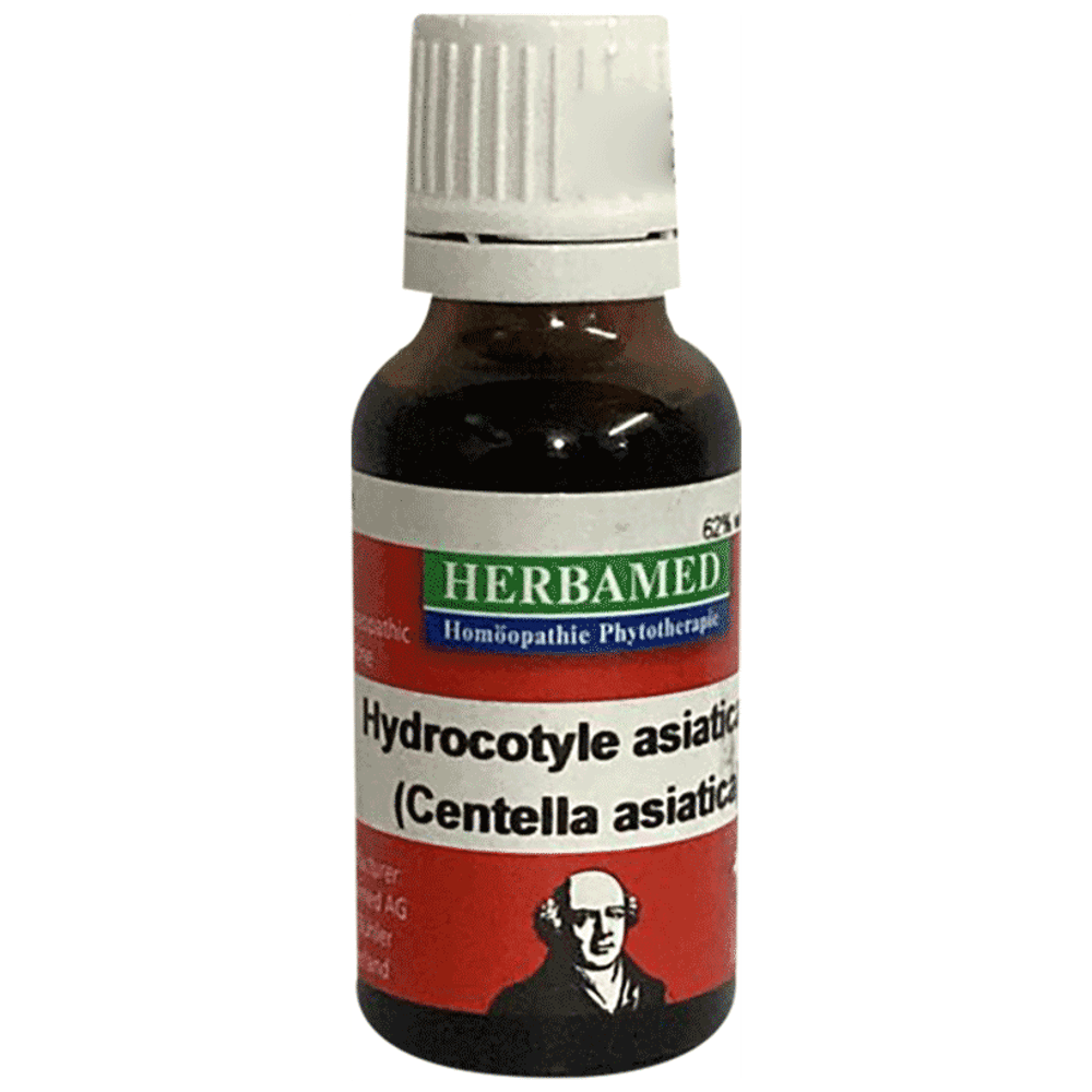 Herbamed Hydrocotyle Asiatica Mother Tincture Q bottle of 20 ml Mother Tincture